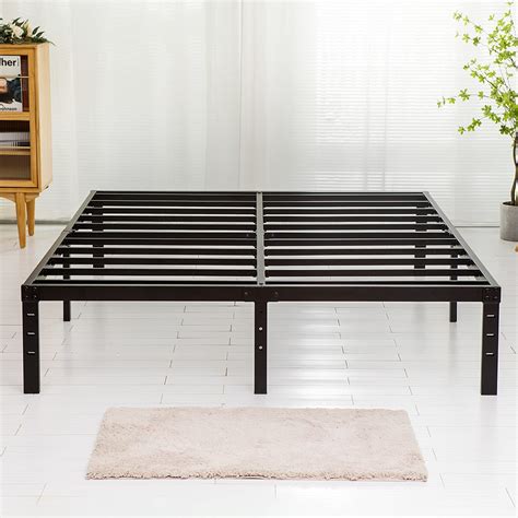 California King Bed Frames No Box Spring Needed, 14 Inch 